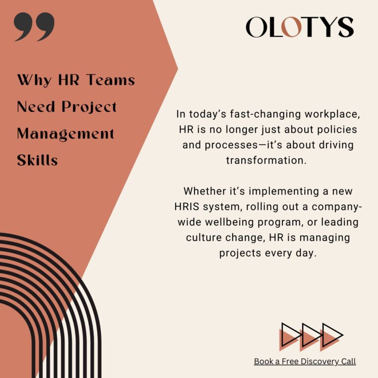 Why HR Teams Need Project Management Skills.