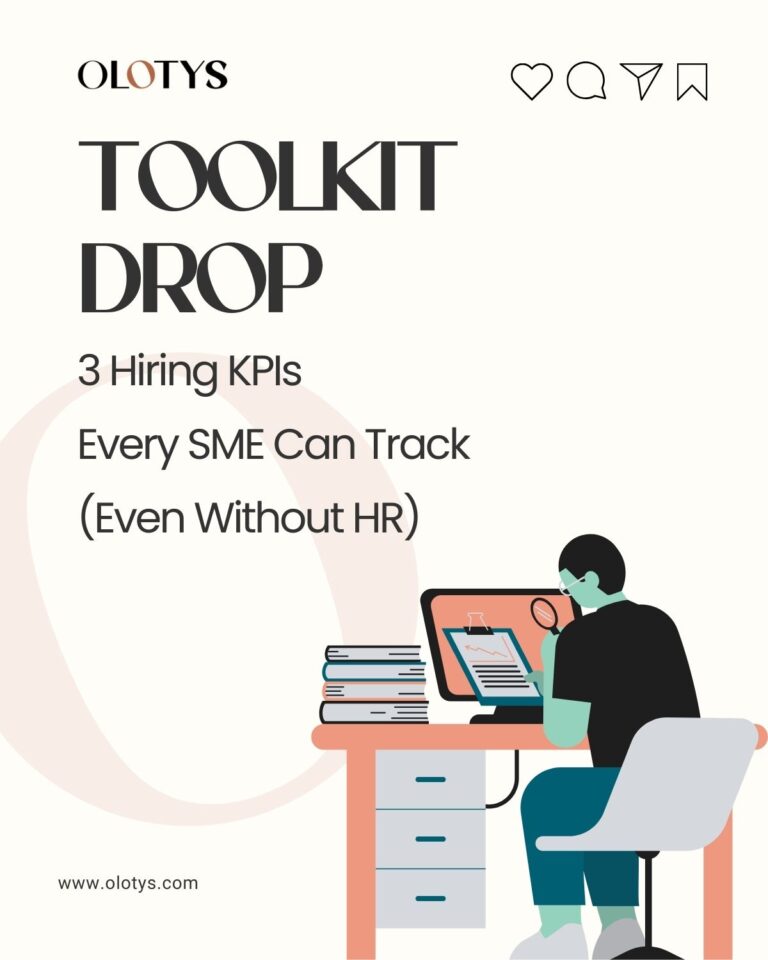 Toolkit Drop – 3 Hiring KPIs Every SME Can Track.